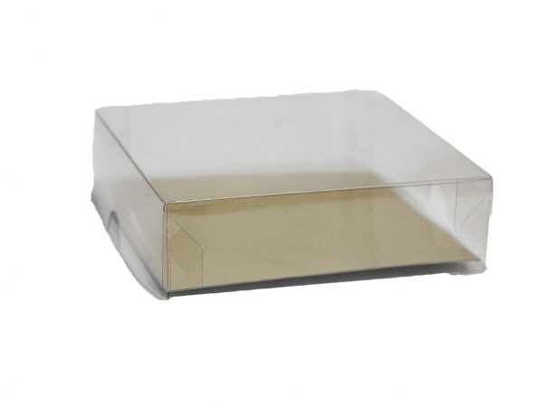 100 PCS TRANSPARENT BOXES 100X100X30X30