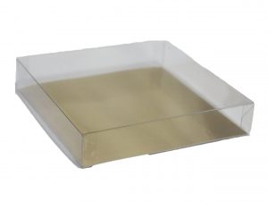 50 PCS TRANSPARENT BOXES 150X150X30X30