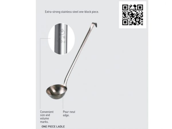 STAINLESS STEEL LADLE 10 CM