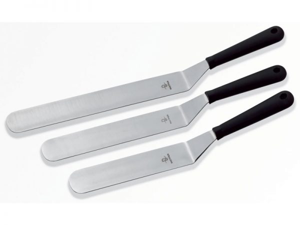 BENT BLADE SPATULA L 150 MM