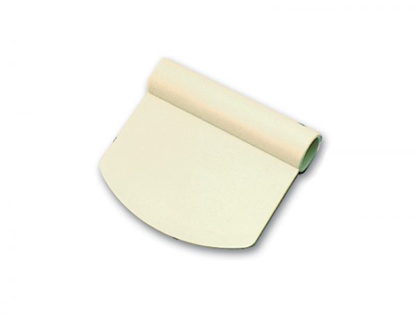 ROUND DOUGH SCRAPER EXOGLASS 115X80 MM