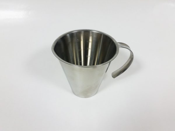 MEASURING JUG STAINLESS STEEL 0.5 L