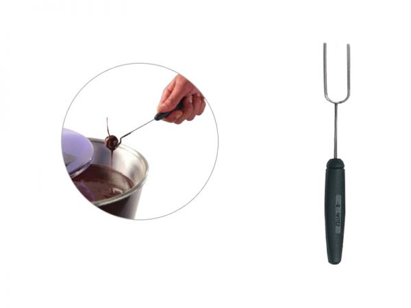 2 TINE FORK DIPPING TOOL (2 teeth chocolate fork)