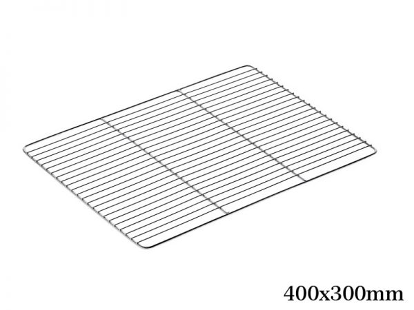 FLAT STAINLESS STEEL GRID 400X300