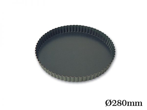 FLUTED PIE PAN 280X25MM