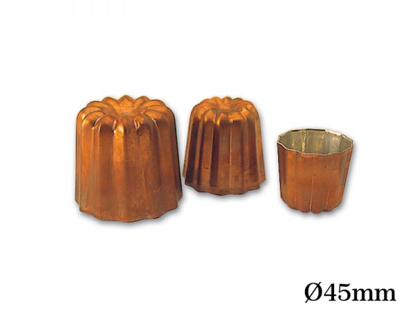 COPPER CANNELE MOULD 45MM