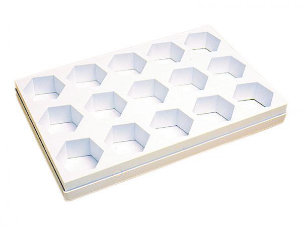 35 CAKE MULTIMOULD SHEET HEXAGON 600X400 MM