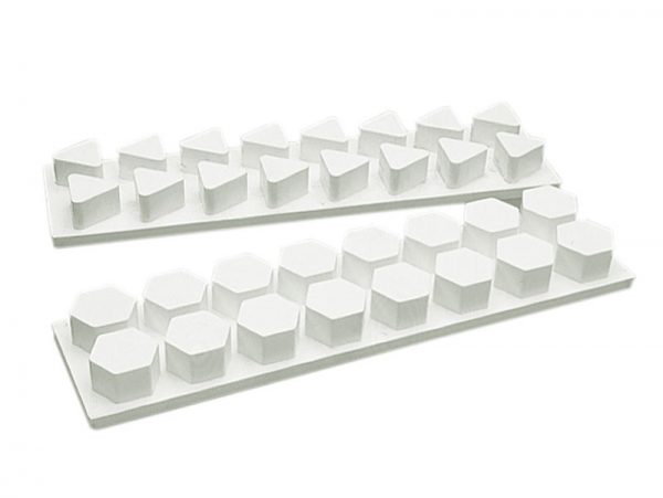 CAKE EJECTOR HEXAGON PLASTIC 40X10 CM  MATFER