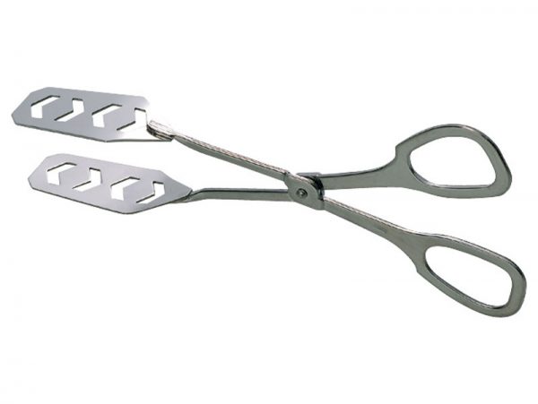 STAINLESS STEEL CAKE TONGS 220 MM