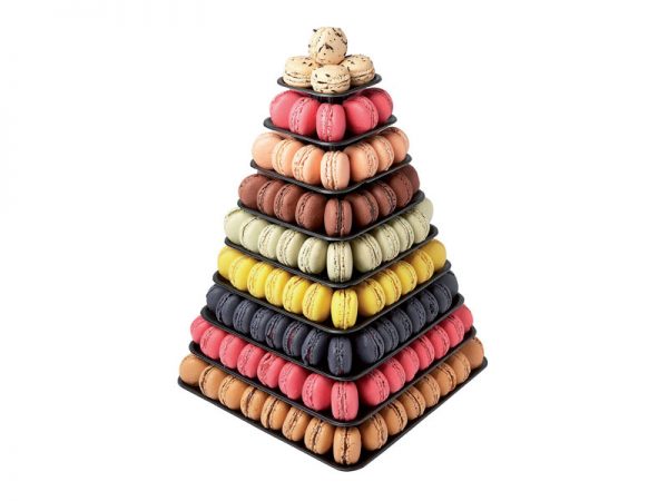 PYRAMIDE MACARON 9 ETAGES 0IR