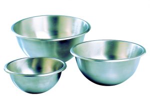 WHIPPING BOWL STAINLESS STEEL D250 125H MM