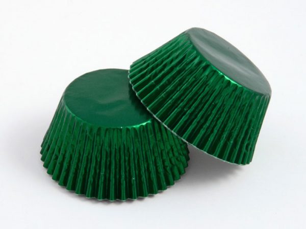 GREEN FOIL CUPCAKE 51X38MM