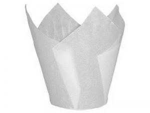 200 PCS WHITE MUFFIN WRAP 175MM