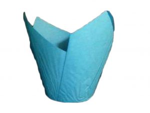 200 PCS BLUE MUFFIN WRAP 160MM