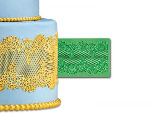 PAVONI LACE MOULD BAROQUE 135X368MM