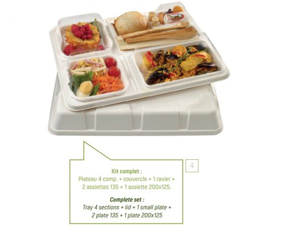 100 PCS NATURA TRAY KIT