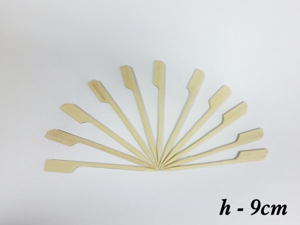 200 PCS BROCHETTE BAMBOO GOLF SKEWER 9 CM