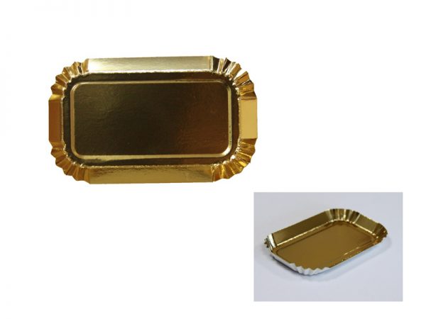 MINI PLATE GOLD REGTANGULARC40X80 MM