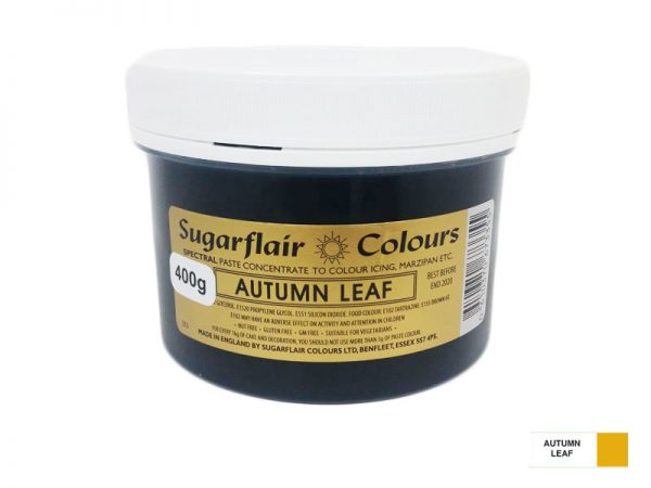 400 GR PASTE COLOUR AUTUMN LEAF