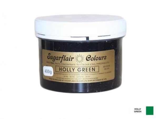 400 GR PASTE COLOUR HOLLY GREEN