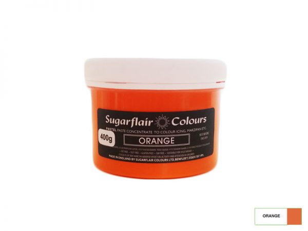 400 GR PASTE COLOUR ORANGE