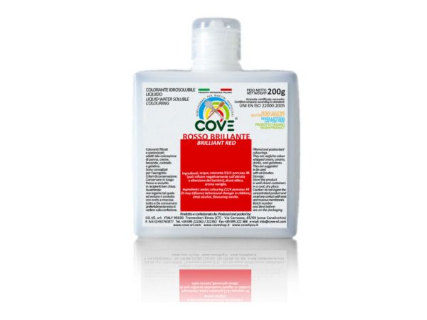 200 GR RED BRILLIANT COLOUR LIQUID