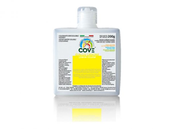 200 GR LEMON YELLOW COLOUR LIQUID