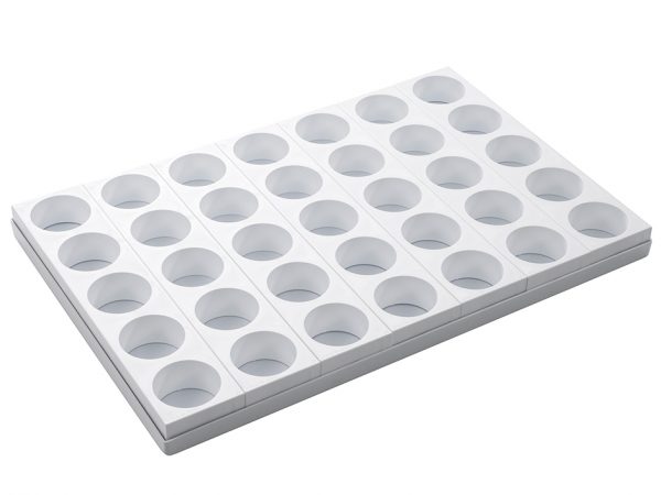 35 CAKE MULTIMOULD SHEET ROUND D65 600X400 MM  MATFER