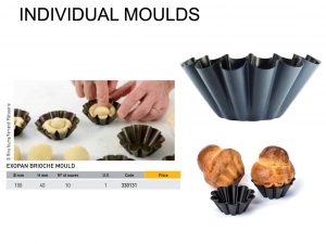 BRIOCHE MOULD 14 EXOPAN 100 MM MATFER