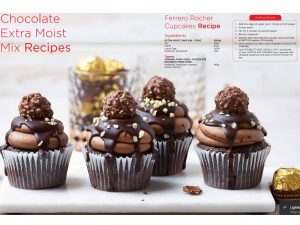 12.5 KG (RED) CHOCOLATE EXTRA MOIST CAKE MIX RCE 10141762