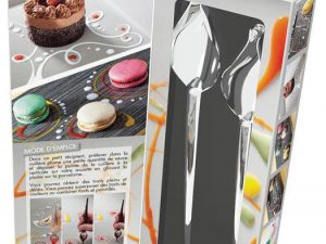 SET OF 2 DECOSPOON STAINLESS STEEL