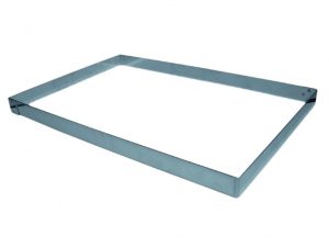 STAINLESS STEEL FRAME 57X37CM H5CM 07235