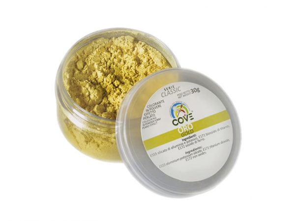 20 GR COLOURING IN POWDER PEARLY GOLD"GOLD DUST" COVE