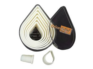 PASTRY CUTTERS 8 SMOOTH TEARS