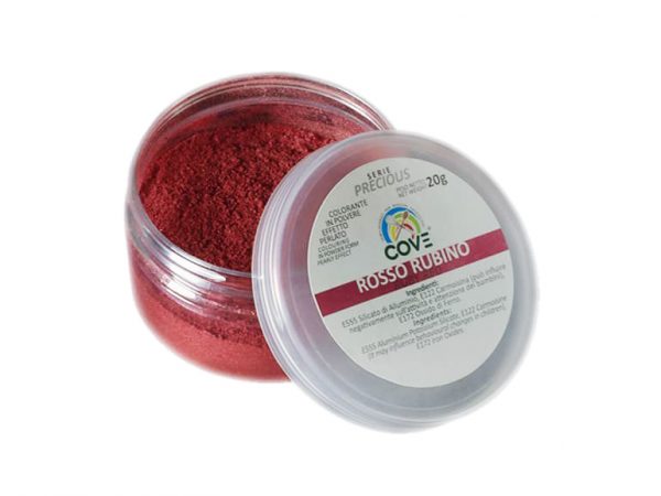 20 GR COLOURING IN POWDER PEARLY "RASPBERRY RED DUST"