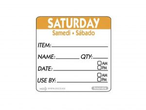 Saturday Trilingual Day Of The Week 2206R