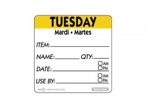 Tuesday Trilingual Day Of The Week 2202R