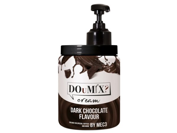 DARK CHOCOLATE FLAVOUR CREAM X 1.2 KG   DO U MIX