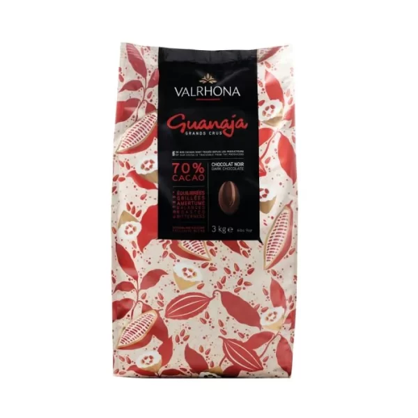 3 KG FEVES GUANAJA DARK 70% VALRHONA