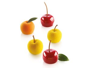 Silikomart APPLE, CHERRY AND PEACH 30 – SILICONE MOLD N.15