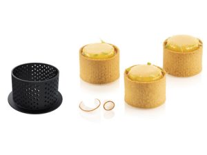 SILIKOMART BLACK TARTE RING ROUND Ø50 35MM  52.242