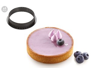 SILIKOMART BLACK TARTE RING ROUND Ø100 H20MM  52.277
