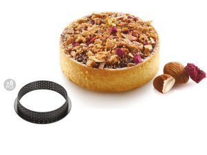 SILIKOMART BLACK TARTE RING ROUND Ø70 H20MM  52.306