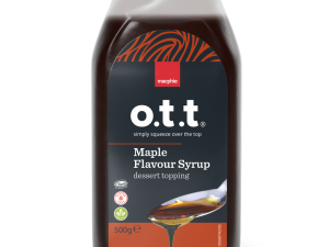 500 GR OTT MAPLE FLAVOUR SYRUP DESSERT TOPPING MACPHIE