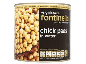 6X2.5 KG CHICK PEAS TINS