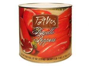 6X2.5KG PIQUILLO SWEET PEPPERS IN BRINE