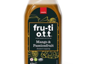 475G OTT MANGO AND PASSION FRUIT DESSERT TOPPING MACPHIE