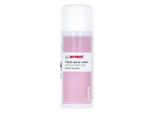 400 ML VELVET SPRAY COLOUR PINK PAVONI