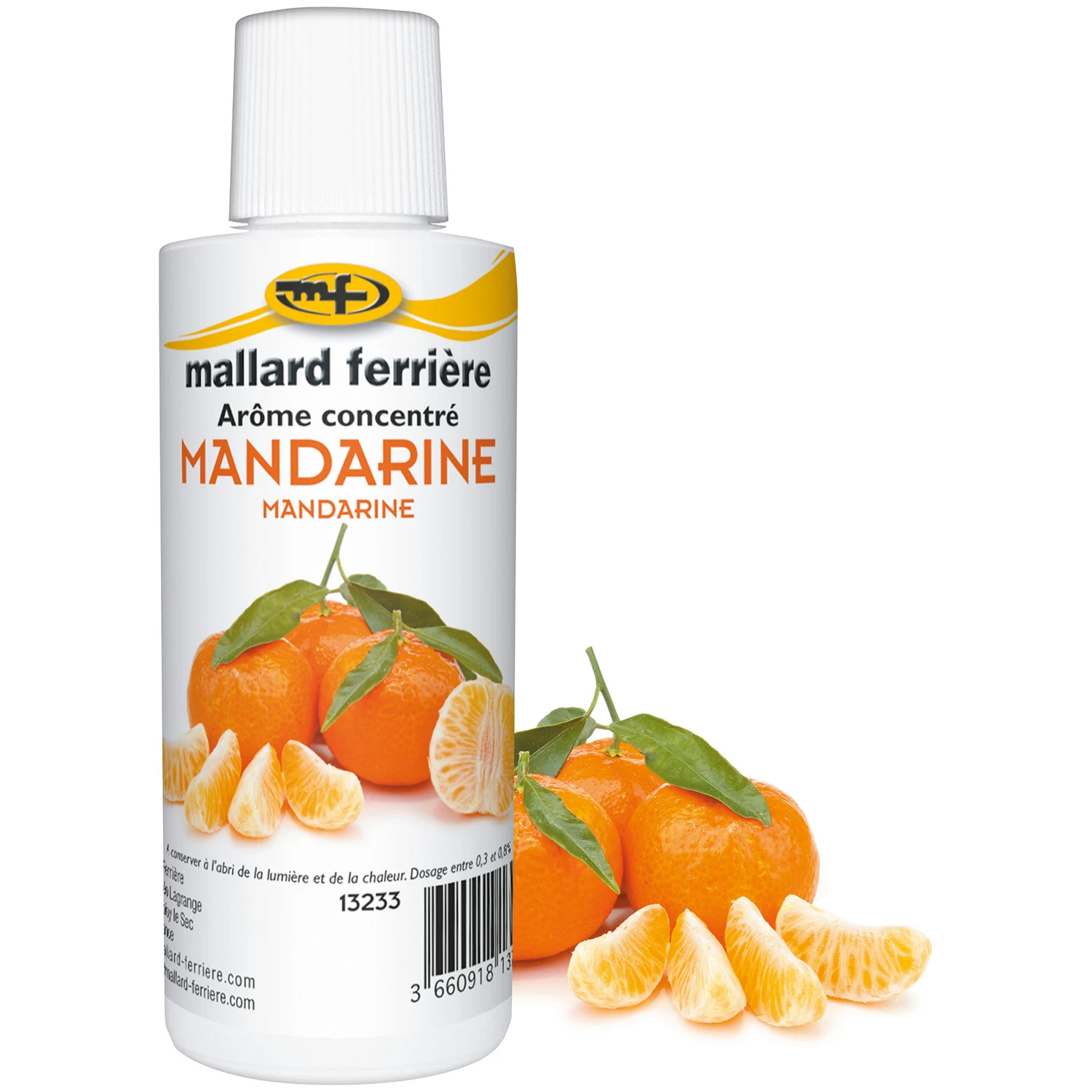 125 ML CONCENTRATED FLAVOR MANDARINE "Mallard Ferriere"