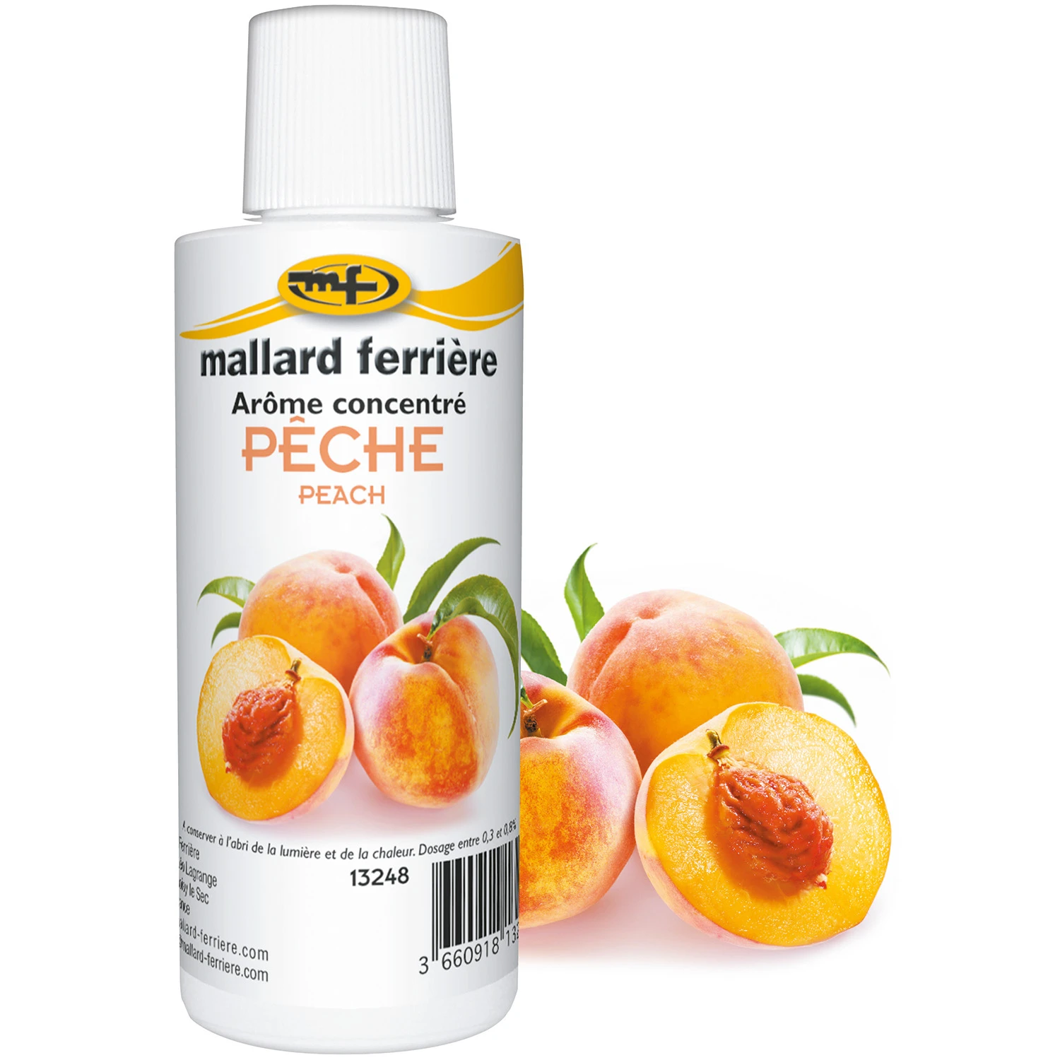 125 ML CONCENTRATED FLAVOR PEACH "Mallard Ferriere"